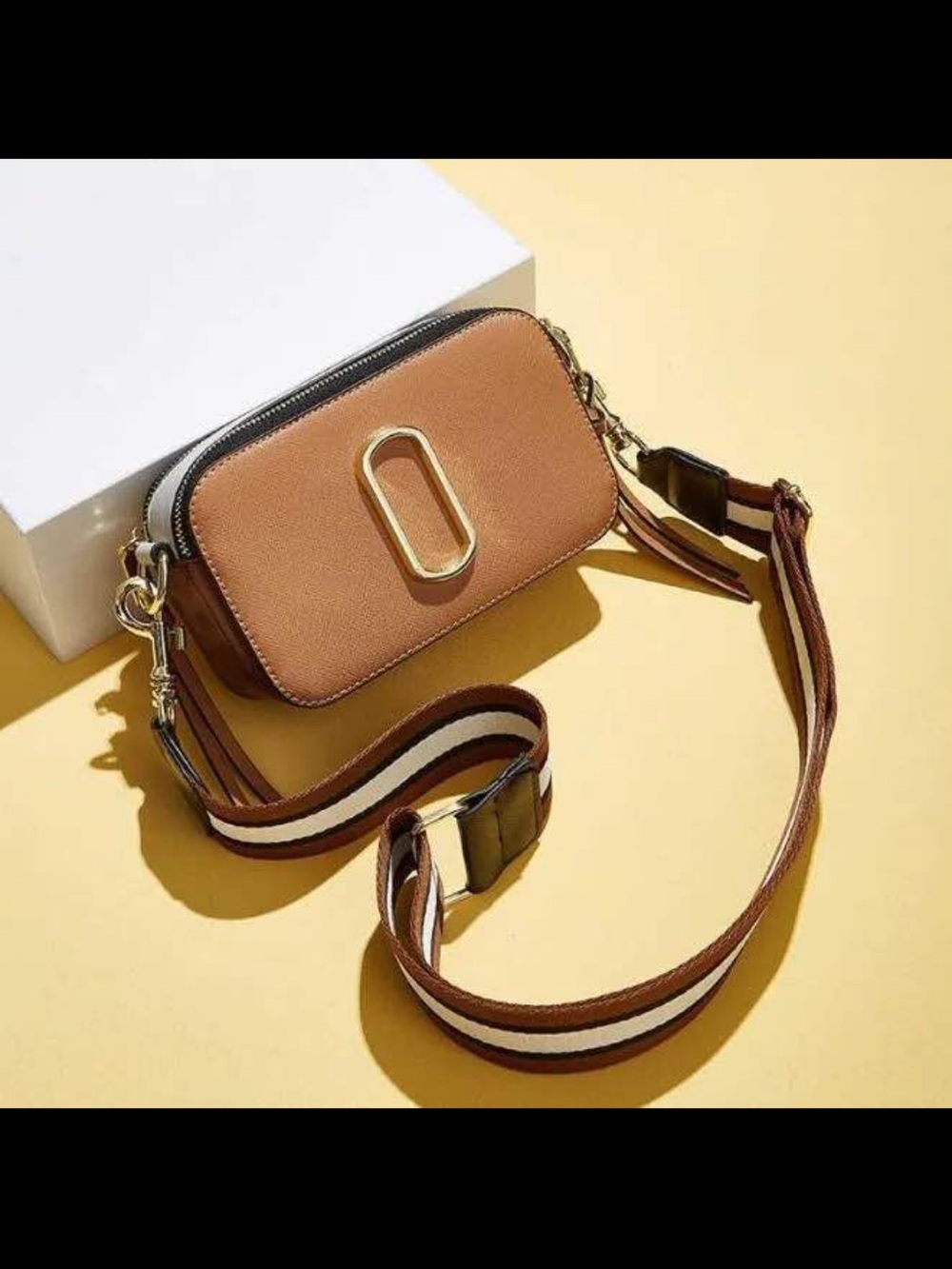 Structured Camera Sling Bag